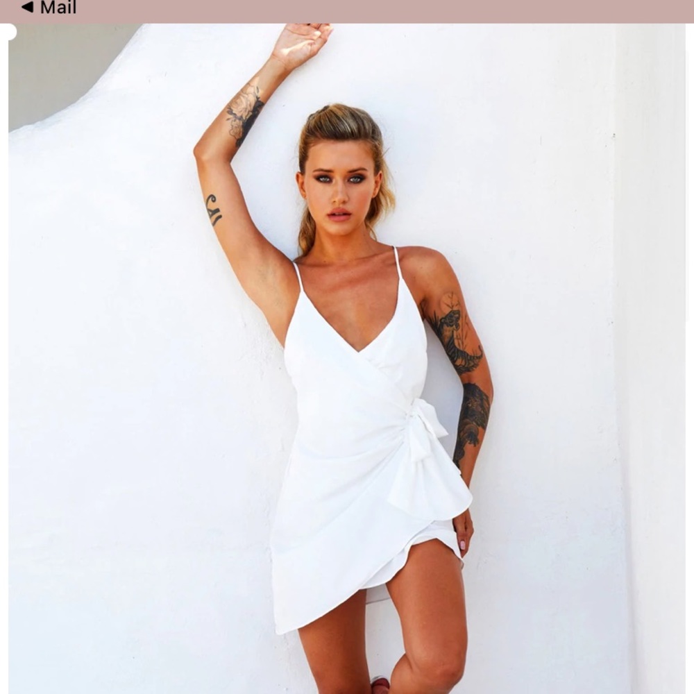 White dress